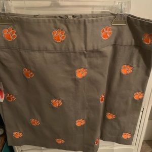 Clemson skirt